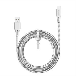 JOYROOM �W���C���[�� Jin �V���[�Y 2M microUSB �P�[�u�� �f�[�^�P�[�u�� �z���C�g Jin series 2m �}�C�N��USB �@Micro data cable White �yS-T507�z