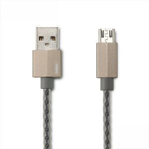 X}z [d REMAX }bNX microUSB [d ]P[u 2.4A 1.0m GEFON Vo[ ₷ Ȃɋ v  3J[ yRC-110mz