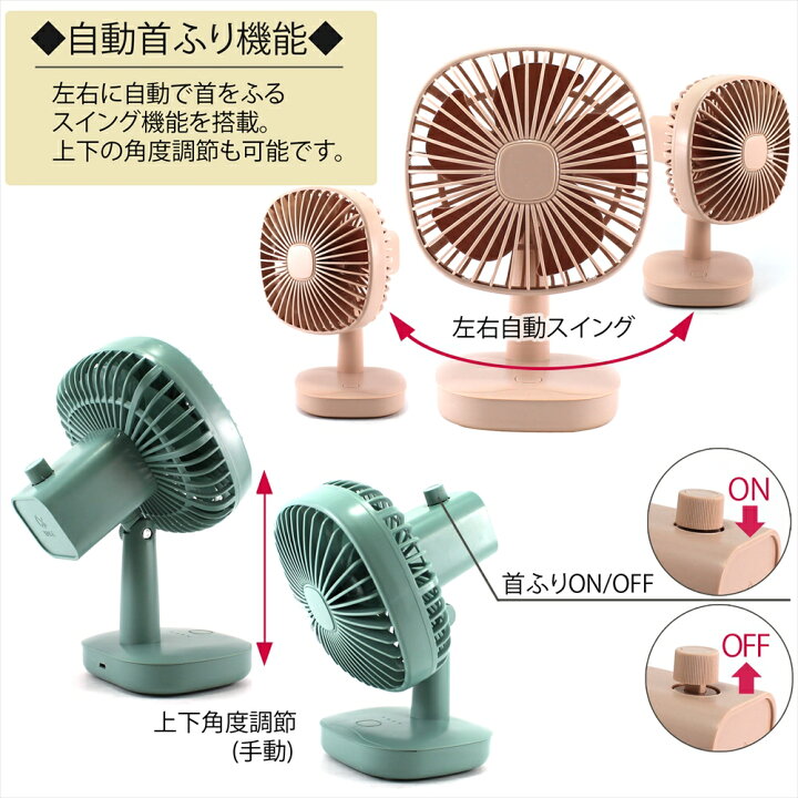 楽天市場 ミニ扇風機 首振り 自動スイング 首振り 卓上扇風機 左右首振り 小型ファン 強風 3段階 風量調節 Usb扇風機 Usb給電 卓上usb扇風機 熱中症対策 角度調整 オフィス 卓上ミニファン 左右自動 宅配便のみ オールモデルズ 楽天市場店 楽天市場 ミニ扇風機 首振り 自動スイング 首振り 卓上扇風機 左右首振り 小型ファン 強風 3段階 風量調節 Usb扇風機 Usb給電 卓上usb扇風機 熱中症対策 角度調整 オフィス 卓上ミニファン 左右自動 宅配便のみ オールモデルズ 楽天市場店