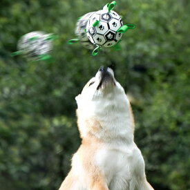 犬 おもちゃ ボール 噛む レトリーブ遊び おもちゃ 知育玩具 柴犬 投げ 犬用 トレーニング サッカーボール 壊れない おもちゃ 小型 大型 犬用 ストラップ付き ペット用 おもちゃ ゴールデンレトリバー ボーダーコリー プレゼント ギフト