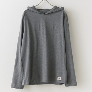 Mens Long Sleeve Heritage Patch Hoodie Tee �t�[�h�t��T�V���c