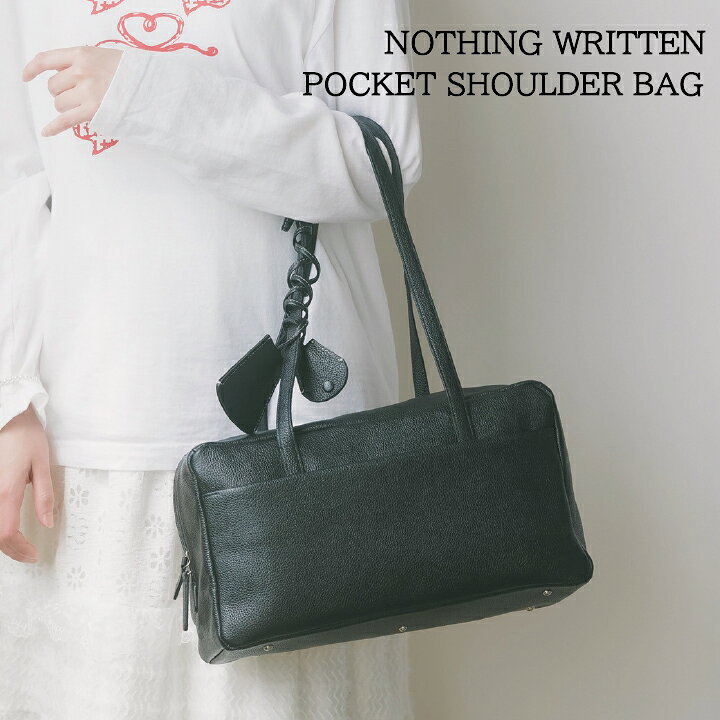 楽天市場】NOTHING WRITTEN ナッシングリトゥン POCKET SHOULDER BAG 