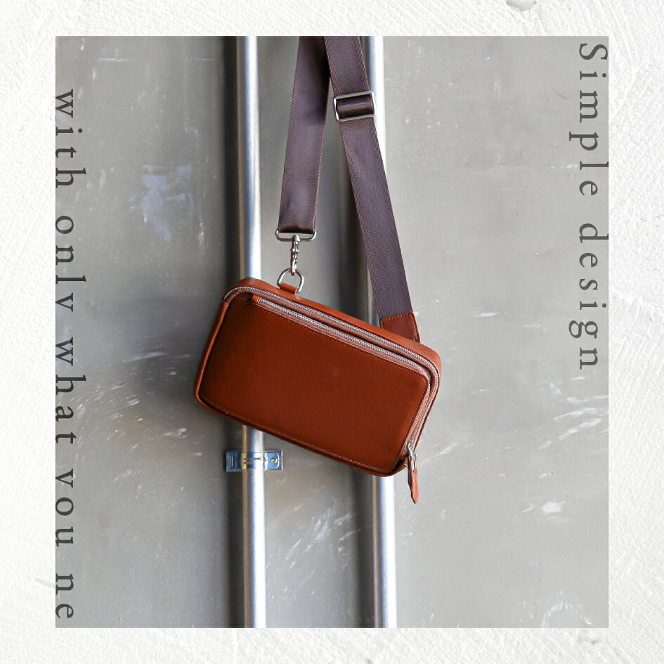 楽天市場 ボディバッグ メンズ 本革 牛革 イタリアンレザー L字ファスナー 2way ボディーバッグ クラッチバッグ レザー 小さいのに大容量 コンパクト ショルダー バッグ 横型 斜めがけバッグ 斜めがけ 四角 Domtea Italy ブランド シンプル 送料無料 All Right Leather