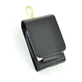 プルームエス 対応 ケース プルームS 対応 ケース Ploom S 対応 カバー サフィアーノ PU レザー コンパクト ポーチ マグネット式 カラビナ付き 電子たばこ 本体 たばこスティック 収納ホルダー HIGH FIVE ブランド