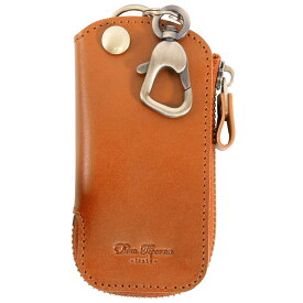 スマートキーケース イタリアンレザー キーケース スマートキー 車キーケース 1枚革 革 本革 キーホルダー 車 カラビナ付き キーリング 2個 キーレス 鍵 ケース 牛革 DomTeporna Italy ブランド シンプル おしゃれ かわいい レディース 名入れ プレゼント ギフト 対応 S