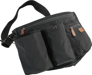 お散歩バッグ 高品質 ナイロン 撥水 お散歩グッズ 犬 ペット 犬用 本革 散歩バッグ タグ マナーポーチ エチケット お出かけ ペットボトル ウエストバッグ ハンズフリー 手ぶら 多機能 大容量