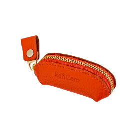 【クーポン利用20%OFF】 本革 コインケース 小銭入れ レザー コンパクト 小さい 印鑑ケース ピルケース 牛革 収納 小物入れ シンプル ミニ財布 ファスナー 革小物 ミニウォレット おしゃれ かわいい レディース メンズ RafiCaro ブランド 送料無料 ギフト 対応 S