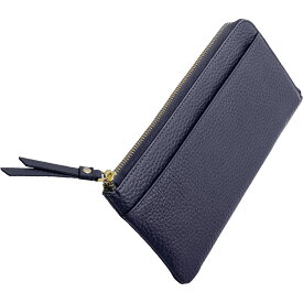 【クーポン利用3980円】 本革 長財布 レディース 薄い L字ファスナー 財布 牛革 大容量 薄型 軽い 軽量 スリム L字 ファスナー 薄い財布 ロングウォレット カードケース さいふ おしゃれ かわいい シンプル お財布 プレゼント RafiCaro ブランド 送料無料 ギフト 対応 L