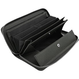 【クーポン使用3390円】 長財布 レディース 本革 大容量 多機能 財布 牛革 財布 ラウンドファスナー 大きく開く カード収納 じゃばら レシート コインスルー 式 自動振り分け 小銭入れ レザー HIGH FIVE ブランド 送料無料 ギフト 対応 L