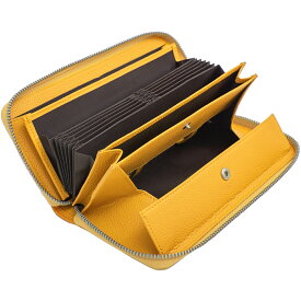 【クーポン利用20%OFF】 長財布 レディース 本革 大容量 多機能 財布 牛革 財布 ラウンドファスナー 大きく開く カード収納 じゃばら レシート カード入れ 革 仕分け財布 コインスルー 式 自動振り分け 小銭入れ レザー HIGH FIVE ブランド 送料無料 ギフト 対応 L