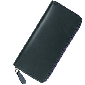 長財布 メンズ 本革 イタリアンレザー 財布 大容量 革 小銭入れ 薄い カード入れ スリム 薄い財布 ラウンドファスナー 薄型 おしゃれ メンズ財布 Dom Teporna Italy ブランド 送料無料 父の日 ギフト 対応 L