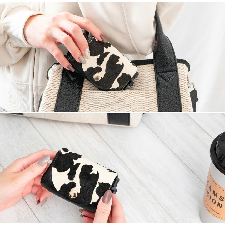 楽天市場】本革 イタリアンレザー ハラコ ミニ財布 小銭入れ カード  