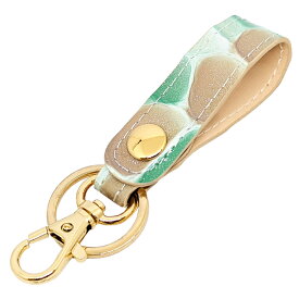 本革 キーリング キーホルダー レディース スマートキー 革 ステンドグラス ミニキーホルダー レザー キー リング ナスカン 小物 革小物 バッグチャーム 鍵 ストラップ 女性 かわいい 可愛い おしゃれ ペア プレゼント キー リング 車 鍵入れ 鍵