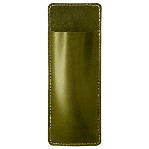 本革 薄型 ペンケース メンズ 栃木レザー こだわり親父 コンパクト スリム シンプル ペン ケース ビジネス オフィス シンプル 無地 レディース ペンポーチ 筆記用具 レザー おしゃれ ケース