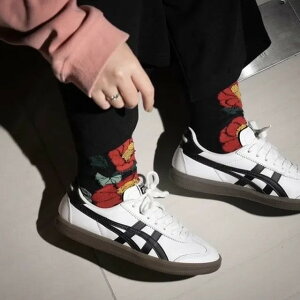 ���{������ Onitsuka Tiger �I�j�c�J�^�C�K�[ �g�N�e�� �z���C�g�u���b�N �j�����p Tokuten White Black 1183C429-100