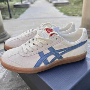 日本未入荷 Onitsuka Tiger Tokuten White Blue オニツカタイガー トクテン ホワイトブルー 1183A907-202 レディーススニーカー インスタ映え