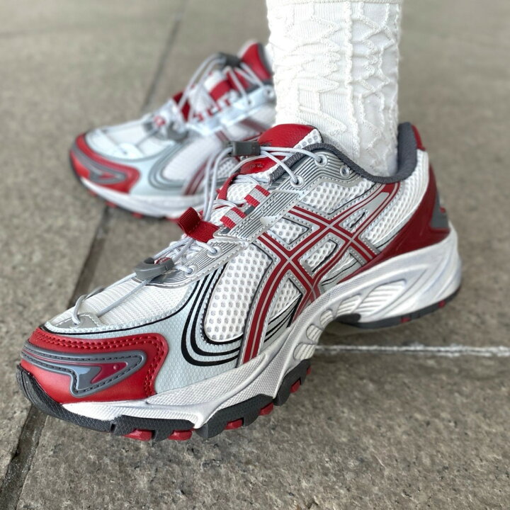 楽天市場】日本未入荷 Asics アシックス ゲル カハナ レッドシルバー 
