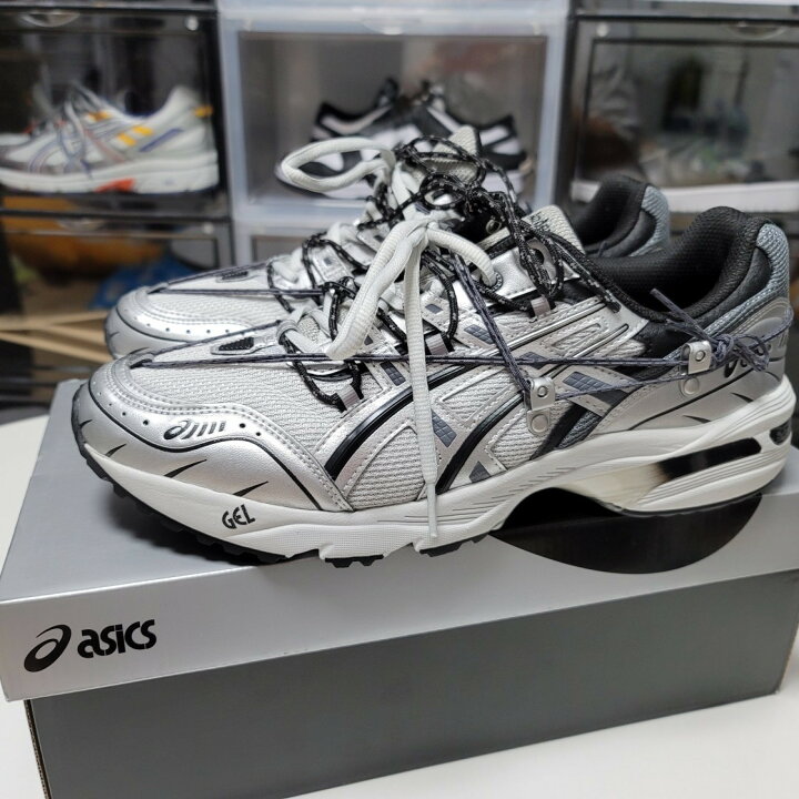 楽天市場】日本未発売 Asics Gel-1090 White SILVER アシックス ゲル 