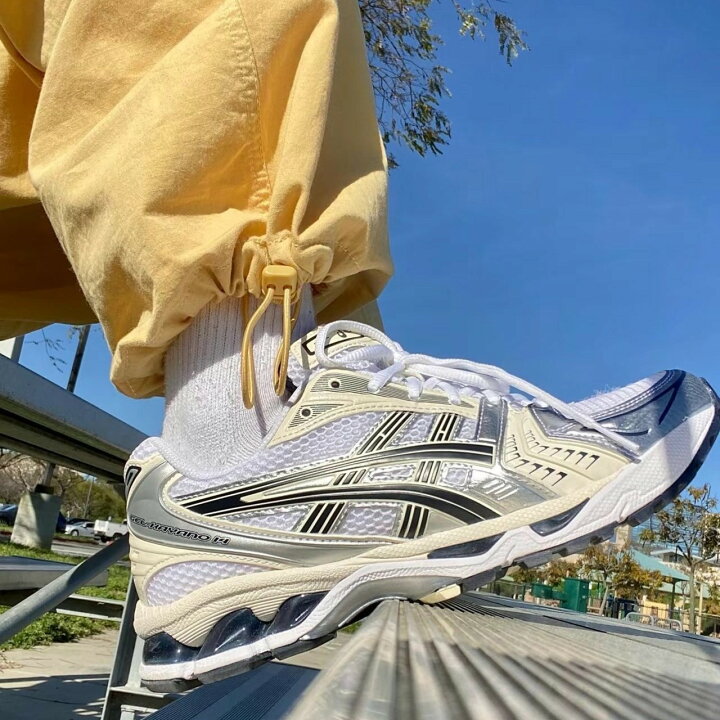 楽天市場】日本未発売 asics アシックス ゲル カヤノ14 ホワイト 