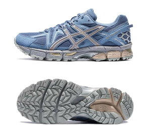 { ASICS GEL KAHANA8 AVbNX Q Jni8 Grey Blue 1011B109-400 V[Y jO   u[ {ɖXj[J[ Xj[J[ CO AChp