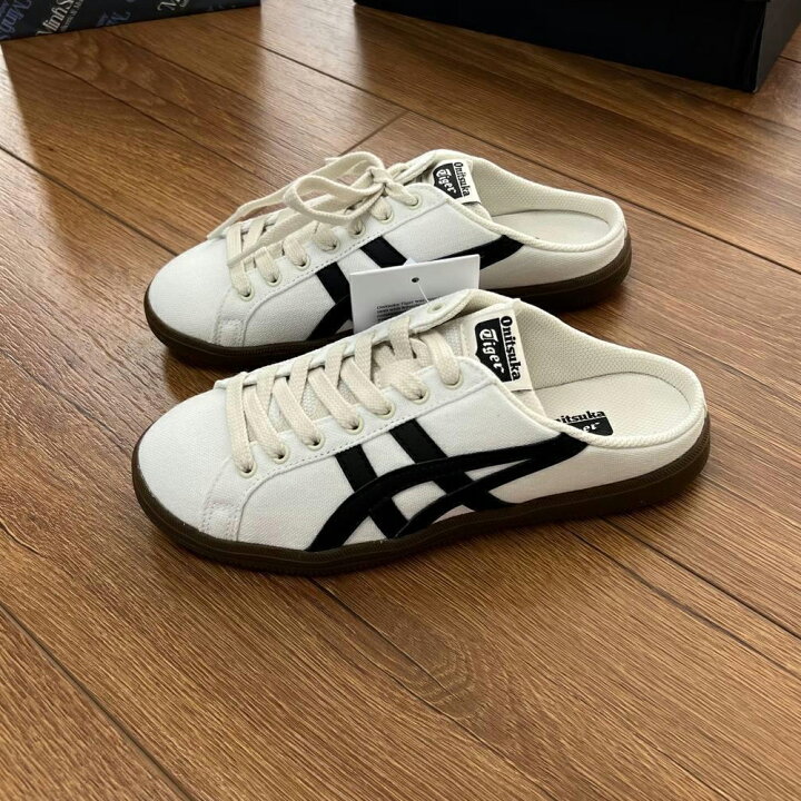 楽天市場】日本未発売 Onitsuka Tiger DD Trainer Sabot White Black 