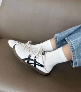 { Onitsuka Tiger DD Trainer Sabot White Black IjcJ^CK[ g[i zCgubN T_ ~[ fB[XV[Y CX^Xj[J[ 1183B769-111