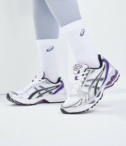 { ASICS Gel-Kayano 14 AVbNX Q Jm _[NO[v EBYXj[J[ fB[XXg[g White Dark Grape 1202A056-111 jOV[Y ^V[Y KXj[J[