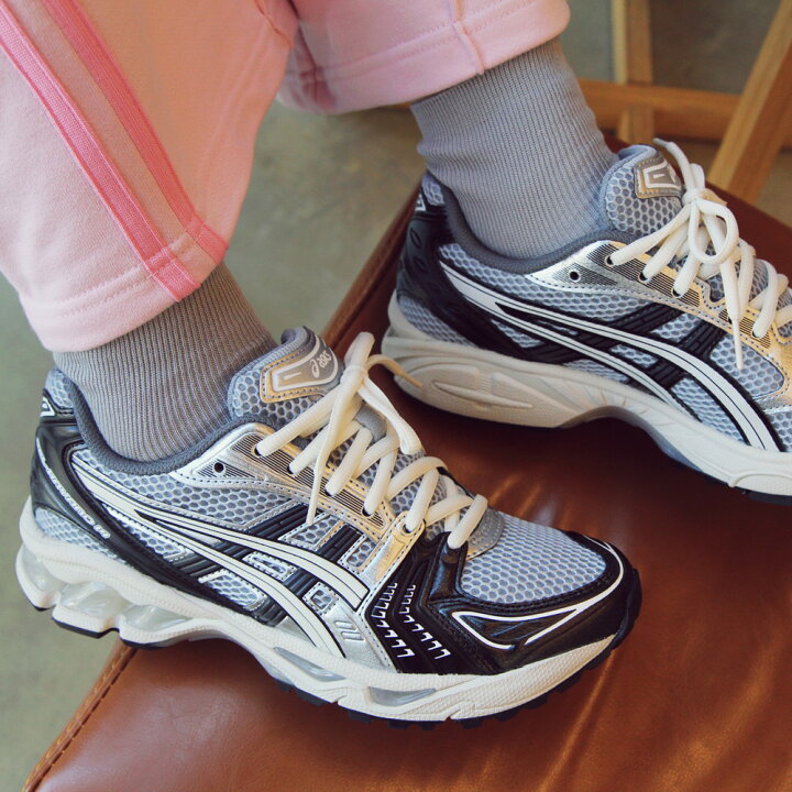 楽天市場】日本未発売 ASICS Gel-Kayano 14 Black Glacier Grey Silver  