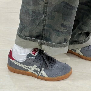 日本未入荷 Onitsuka Tiger オニツカタイガー トクテン グレー 男女兼用 スニーカー Tokuten Grey White 1183C254-020 レディーススニーカー