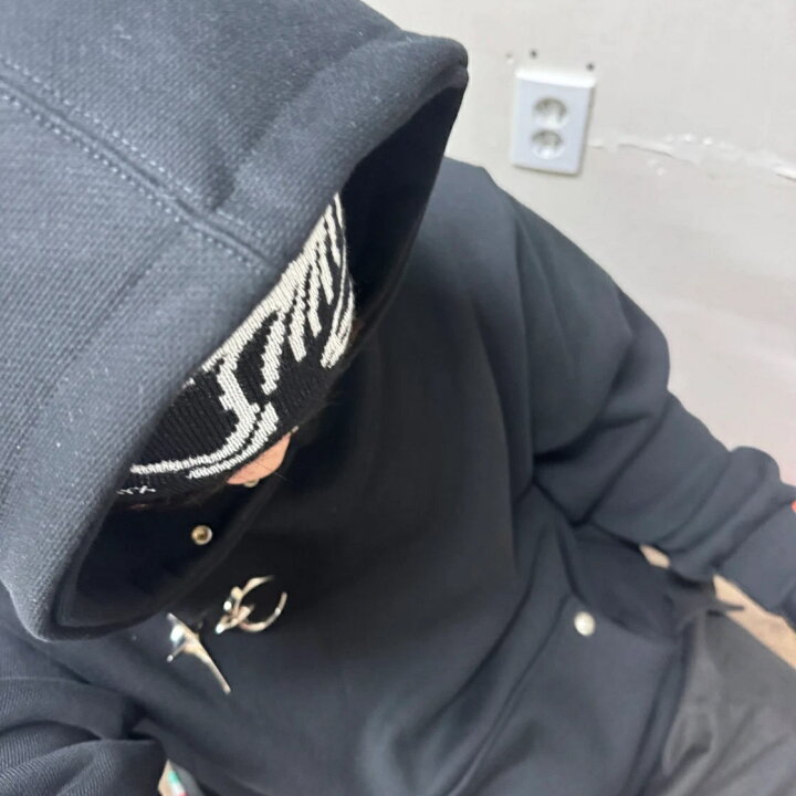 楽天市場】日本未入荷 Thug Club Armor Hoodie Black サグクラブ  