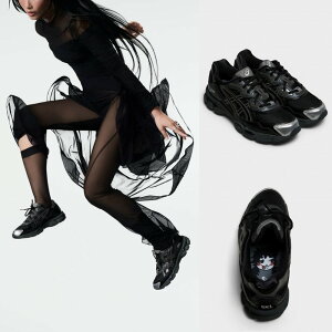 { Asics x Kicki Yang Zhang Gel-NYC AVbNX LL Q ubN Black 1203A571-001 jp R{[V