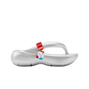 ���{������ Taw&Toe x Sanrio�g�[�A���h�g�[�T�����I �t���b�v�t���b�v �T���_�� �r�[�`�T���_�� �X���b�p �V���o�[ ���f�B�[�X�T���_�� Flip Flop Zerovity Plumpy Hello Kitty Charm Tag Set Silver