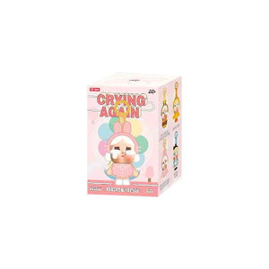 { Pop Mart NCxCr[ AQCV[Y L[O J _{bNX 1 Crybaby Crying Again Series Plush Keyring Sealed Case (1 Blind Box)