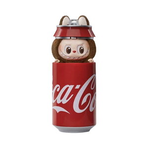 { Pop Mart uu |bv}[g RJER[ QXg PopMart Labubu Coca Cola Series Mysterious Guest Keyring (Opened Case)