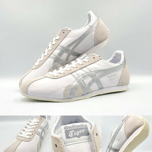 { Onitsuka Tiger IjcJ^CK[ Xp[N zCgVo[ Runspark White Silver 1183B480-104