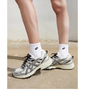 { Asics AVbNX Qx`[ N[O[ jpXj[J[ Gel-Venture 6 Cream Grey 1011B550-100