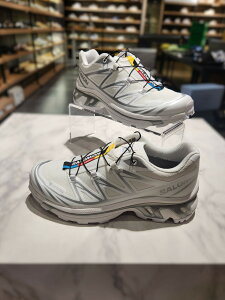 ���{������ Salomon �T������ �S�A�e�b�N�X �z���C�g�V���o�[ XT-6 Gore-Tex White Silver L47581100 �j�����p