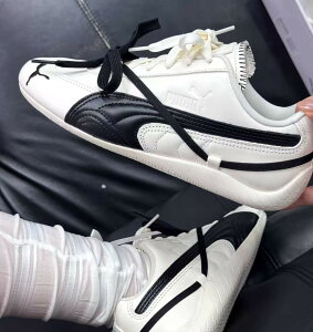 ���{������ PUMA �X�s�[�h�L���b�g �v�[�} �u���b�N ���[ �u���b�N�s���N SPEEDCAT LEA x ROSE WARM WHITE-PUMA BLACK 404390-01