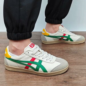 ���{������ Onitsuka Tiger Tokuten �I�j�c�J�^�C�K�[ �g�N�e�� �x�[�W���O���[�� �j�����p�X�j�[�J�[ Beige Green 1183C095-200