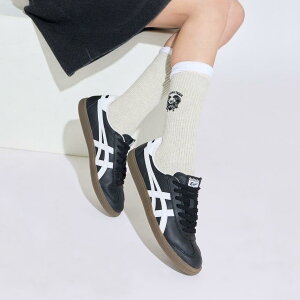 ���{������ Onitsuka Tiger Tokuten �I�j�c�J�^�C�K�[ �g�N�e�� �u���b�N�z���C�g �j�����p�X�j�[�J�[ Black White 1183C429-001