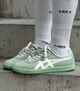 ���{������ Onitsuka Tiger Tokuten �I�j�c�J�^�C�K�[ �g�N�e�� �O���[�� ���[�g�b�v �j�����p�X�j�[�J�[ 1183C254-303