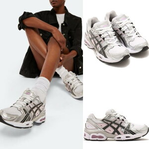 ���{������ Asics Gel-Nimbus 9 �A�V�b�N�X �Q�� �j���o�X9 �z���C�g�u���b�N�s���N �j�����p�X�j�[�J�[ 1202A278-103