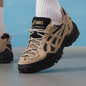 ���{������ ASICS GEL-PICKAX �A�V�b�N�X �Q�� �s�b�N�G�b�N�X �j�����p�X�j�[�J�[ �u���E���u���b�N �A�E�g�h�A�V���[�Y 1203b026-200