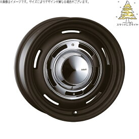 軽自動車専用 カスタムサイズ 165/50R15 スタッドレスタイヤ ホイール 4本セット 新品 | おすすめ輸入タイヤ × クリムソン (CRIMSON) ディーン クロスカントリー マットブラック 15インチ 6J +42 4穴100
