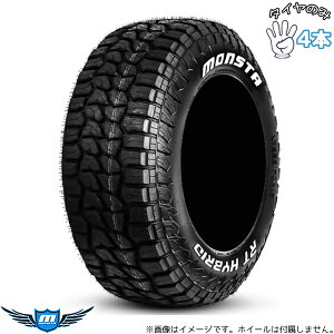 �����X�^�^�C�� MONSTA TYRE RT �n�C�u���b�h 295/70R17 17�C���` �V�i 4�{�Z�b�g ���K�i �T�}�[�^�C��
