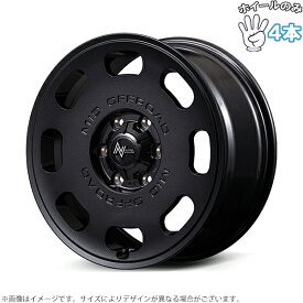 新品 アルミホイール 4本セット 16インチ | エムアイディー (MID) ナイトロパワー D8?パルサー バレルブラック 7J +40 5穴114.3