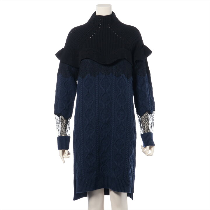 楽天市場】【中古】フェンディ 19年 ウール×カシミヤ ニット 