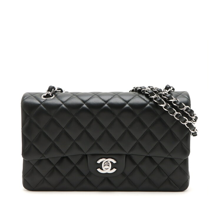 楽天市場】【中古】シャネル マトラッセ25 ラムスキン ダブルフラップ  