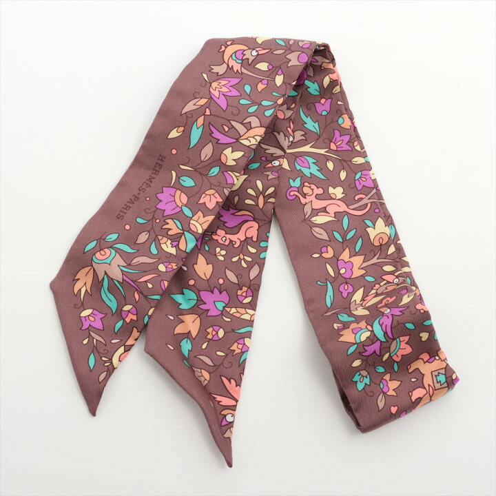楽天市場】【中古】エルメス ツイリー JARDIN APRES LA MOUSSON 