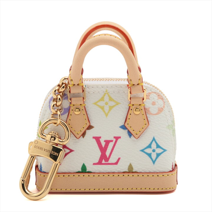 楽天市場】【中古】ヴィトン×村上隆 M02458 LV×TM バッグチャーム 